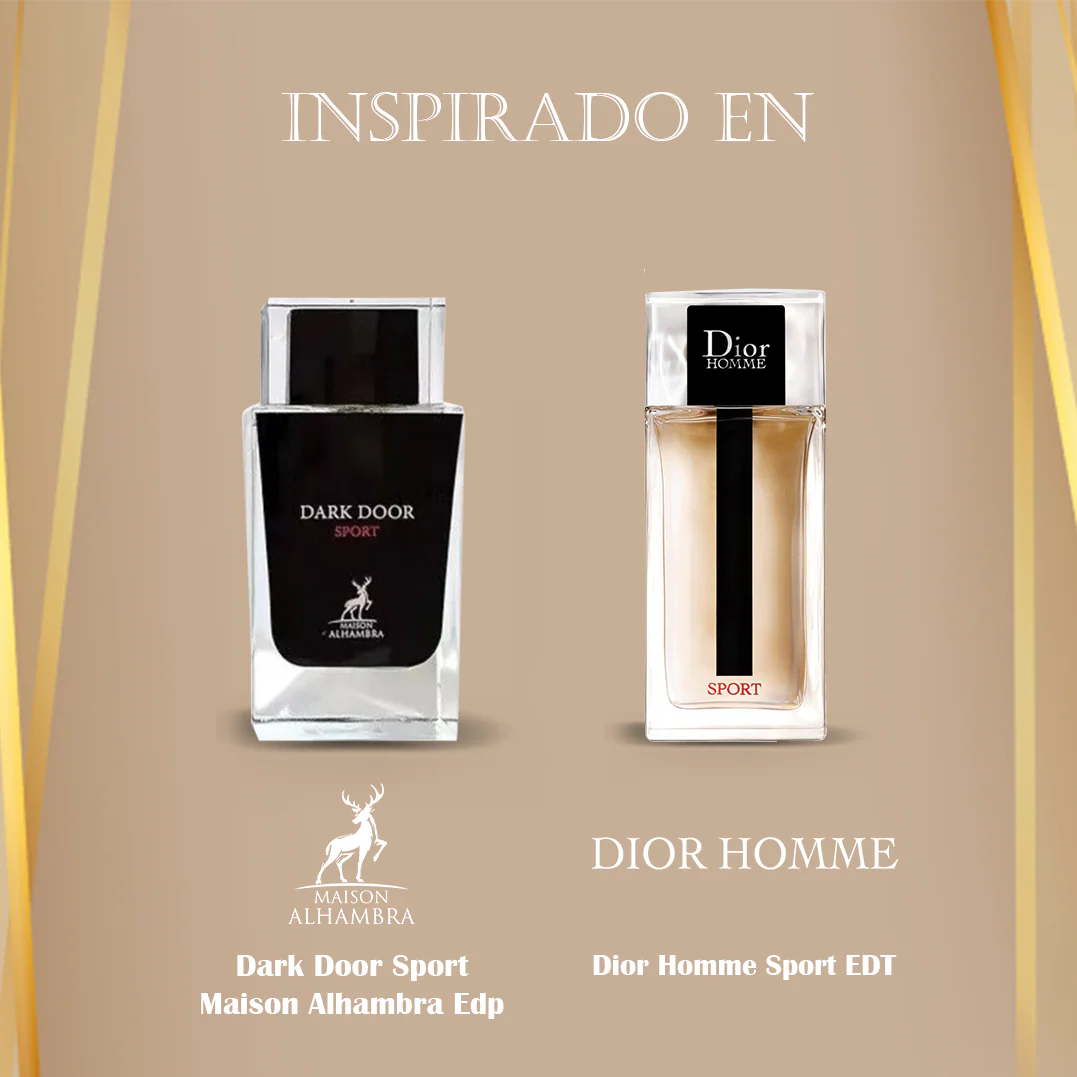 DARK DOOR SPORT 100ml بديل|DIOR HOMME SPORT|