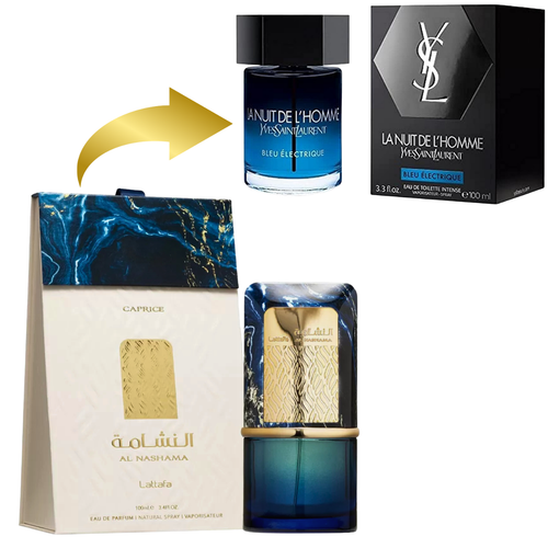 AL NASHAMA CAPRICE بديل~|YSL Bleu electrique|