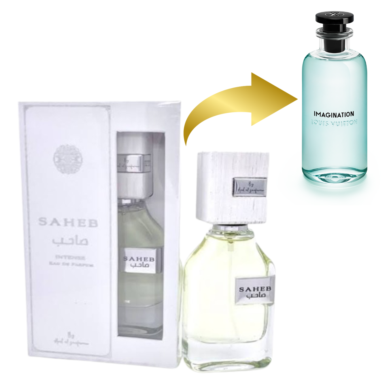 SAHEB INTENSE 70ml بديل|LV-IMAGINATION|