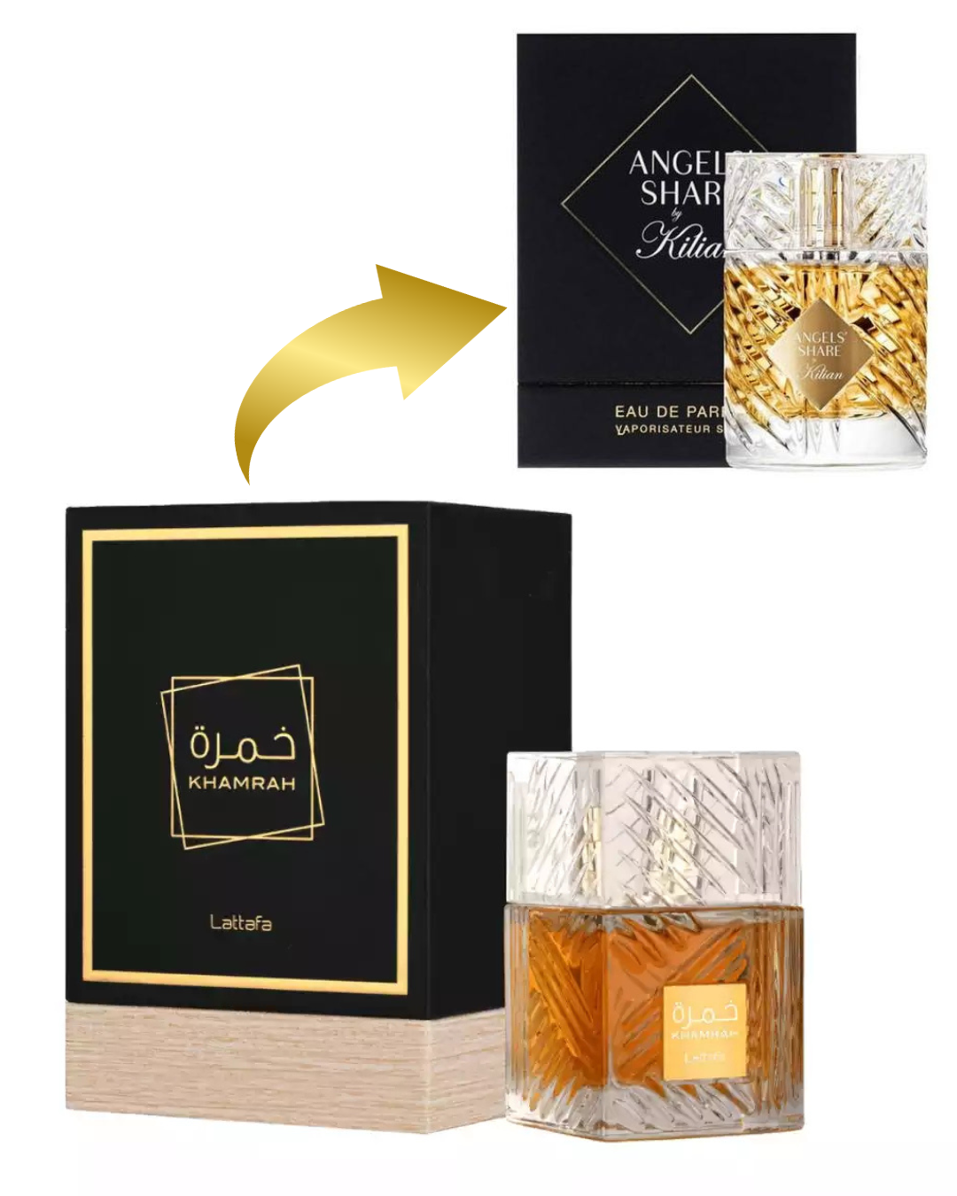 KHAMRAH Noire 100ml بديل~|ANGELS SHARE|