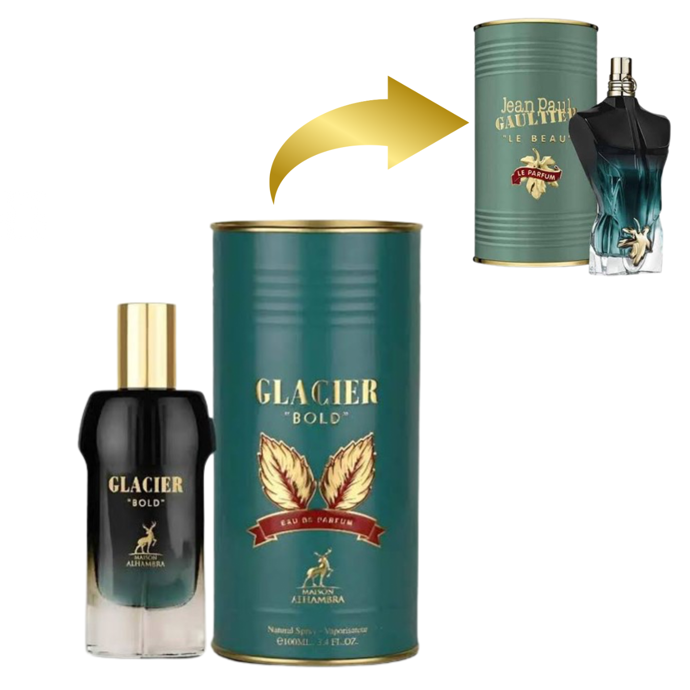 GLACIER BOLD 100ml بديل|J.P.G-LE BEAU|