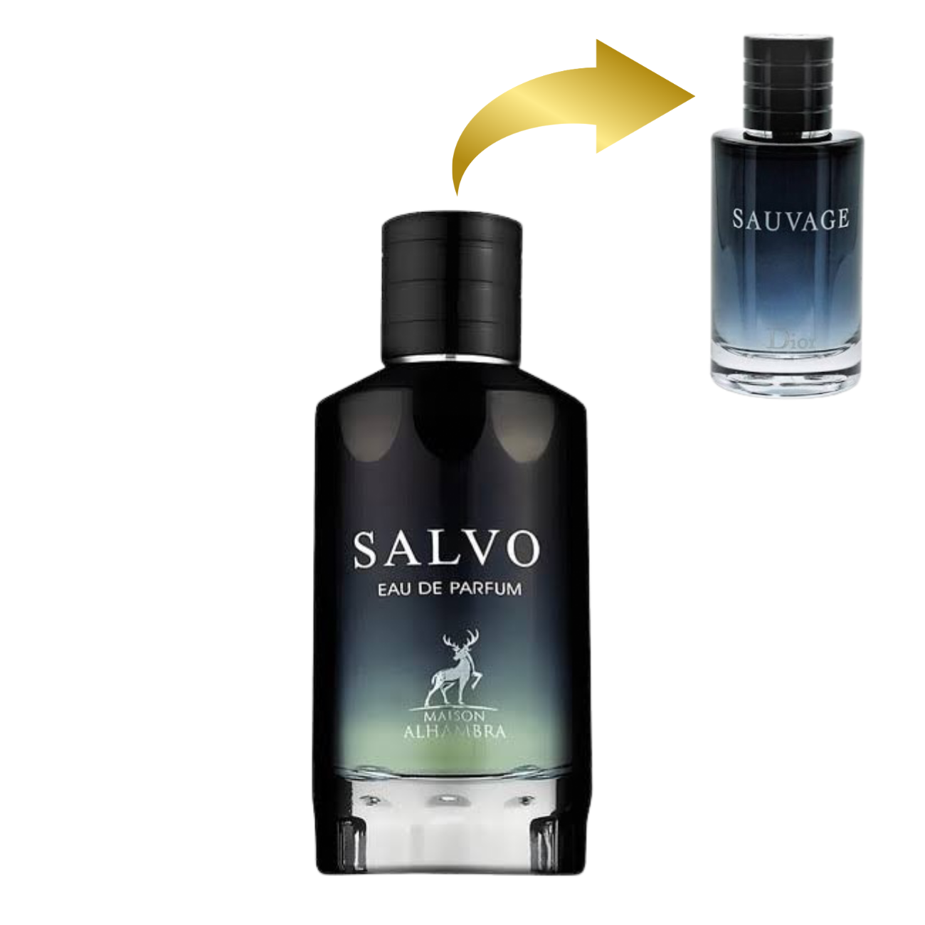 SALVO AL-HAMBRA 100ML بديل~|DIOR SAUVAGE|