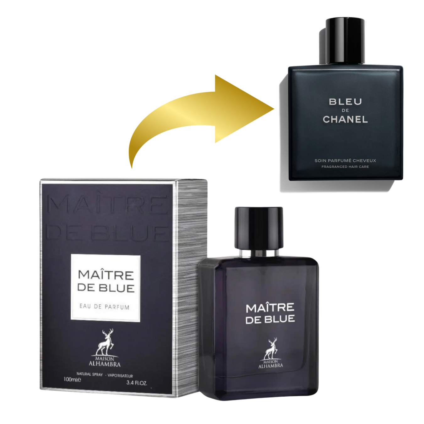 MAITRE DE BLUE 100ml بديل|Bleu de chanel |