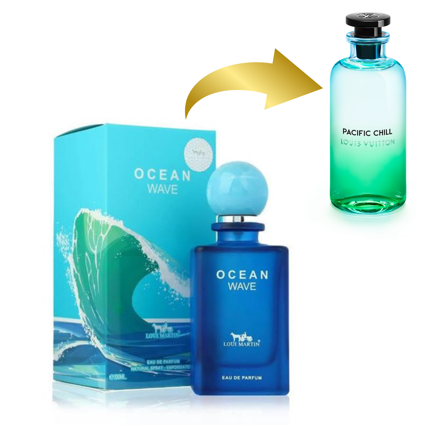 OCEAN WAVE 100ml بديل|L.V pacific chill|