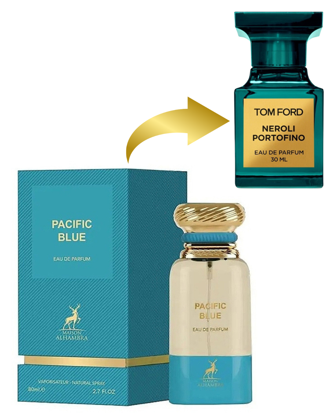PACIFIC BLUE 80ml بديل|Tom Ford Neroli Portofino